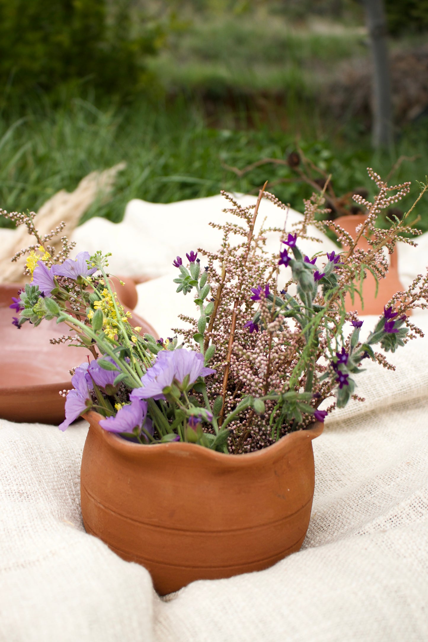 Pottery Pot/Serving Bowl/Incense Dish