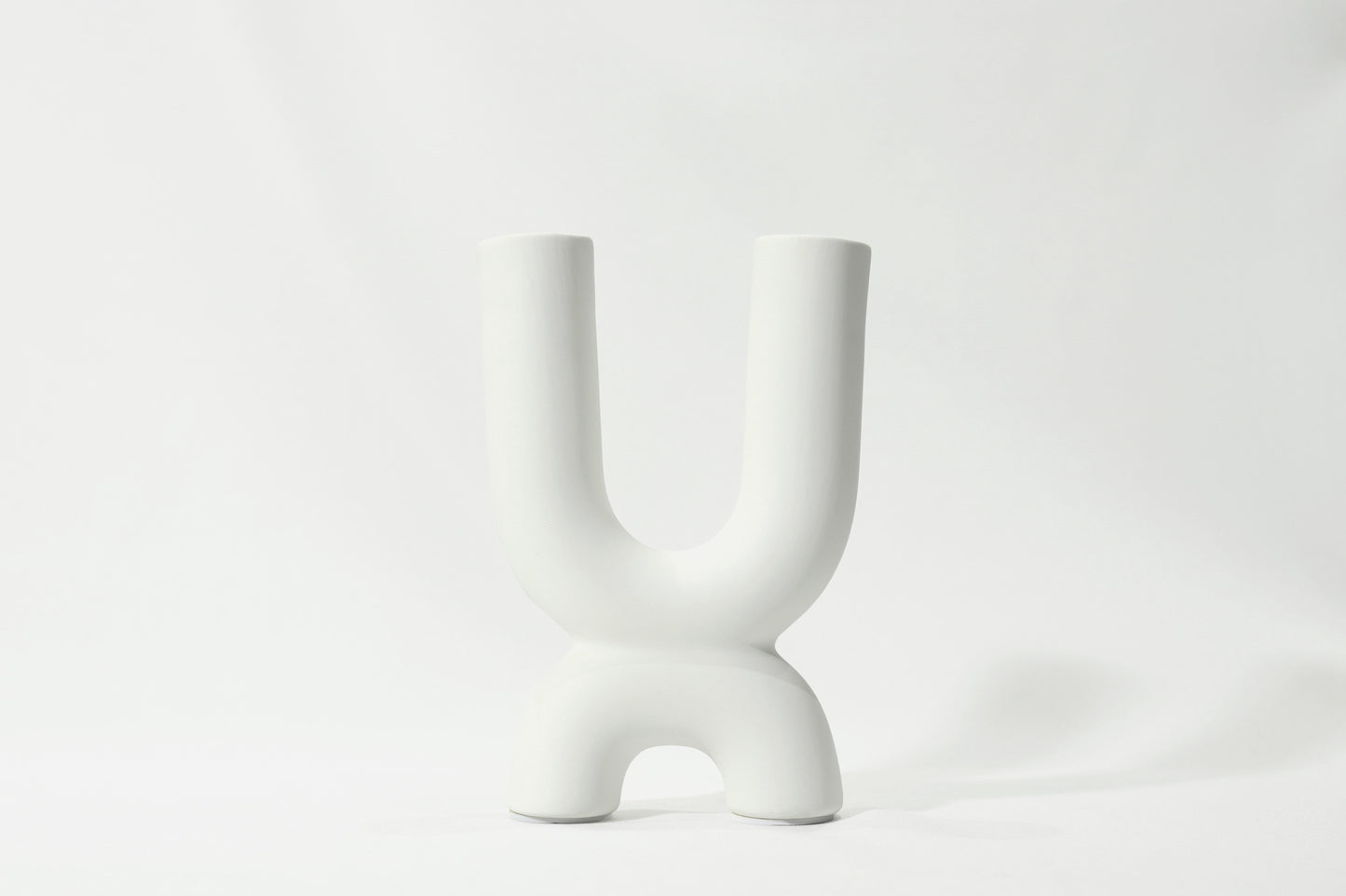 White X Candle Holder