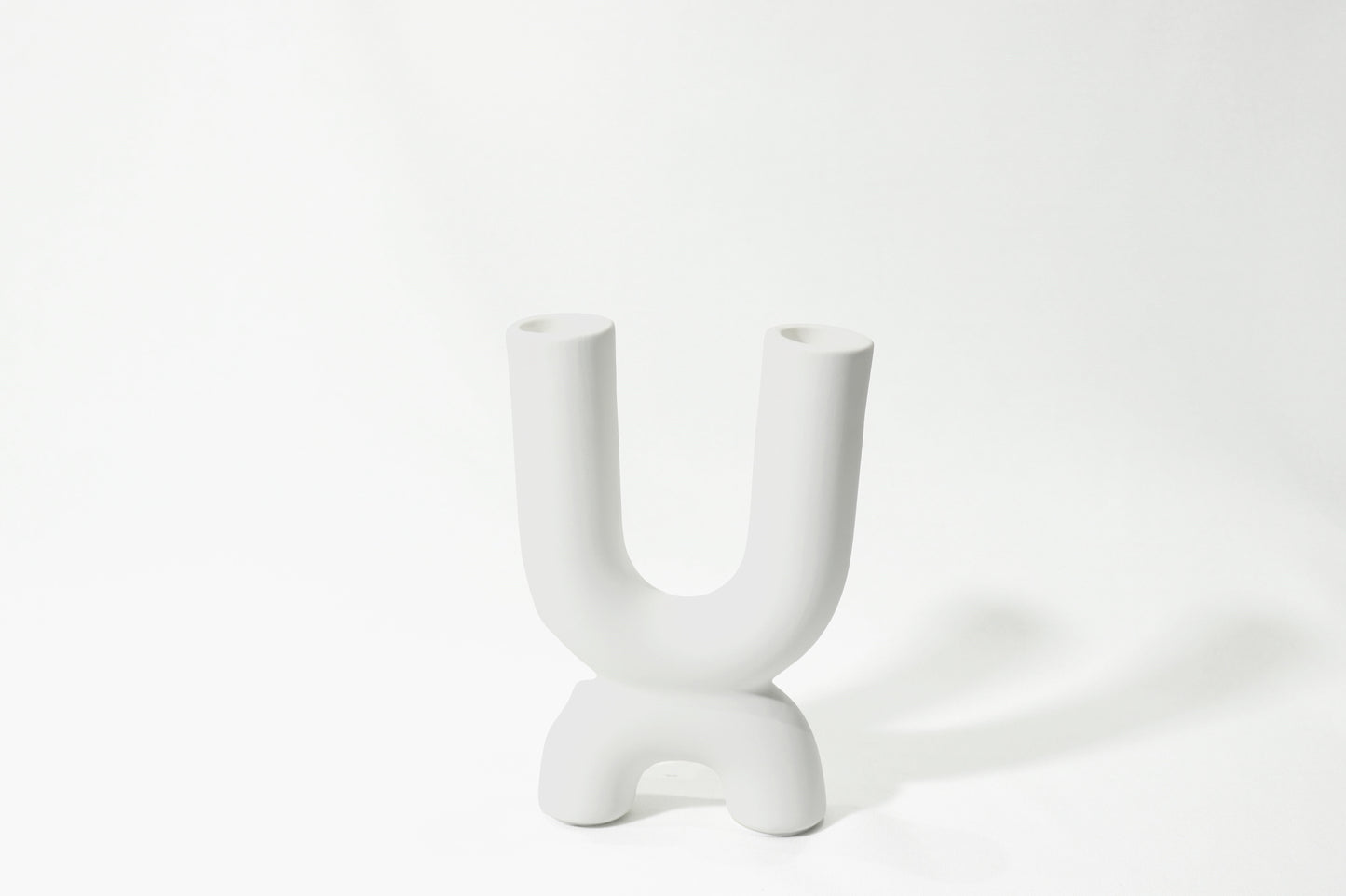 White X Candle Holder