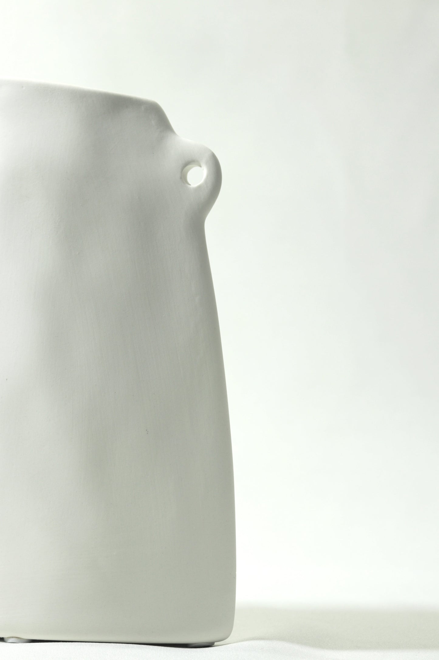 Abstract Jug White Vase