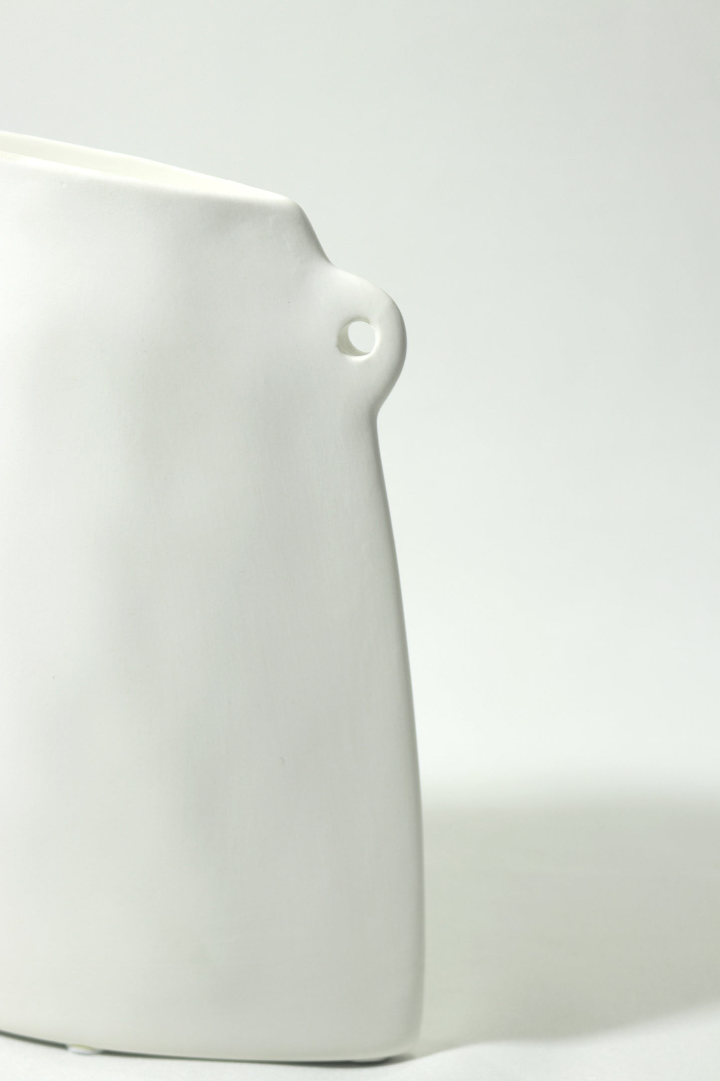 Abstract Jug White Vase