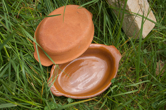 Traditional Pottery Serving Dish